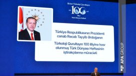 Ərdoğan: "Azərbaycan bu gün Türk dövlətlərinin ortaq məqsədlərinə töhfə verir"