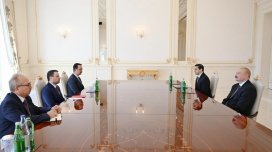 İlham Əliyev Türkiyənin ədliyyə nazirini qəbul etdi - FOTO