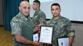 &ldquo;Ehtiyat zabit hazırlığı kursu&rdquo;nun növbəti buraxılış mərasimi keçirilib