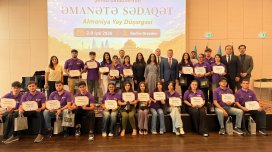 Almaniyada şəhid övladlarının &ldquo;Əmanətə Sədaqət&rdquo; Yay Düşərgəsi keçirilib