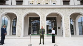 "Xankəndi" hotelinin açılışında iştirak etdi - FOTO