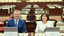 Sahibə Qafarova Pelleqrini ilə görüşüb - FOTO