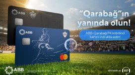 &ldquo;ABB-Qarabağ FK&rdquo; kobrend kartını artıq ABB-dən sifariş etmək olar