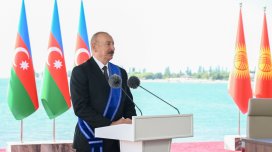 Azərbaycan və Qırğızıstan prezidentləri mətbuata bəyanatlarla çıxış etdi