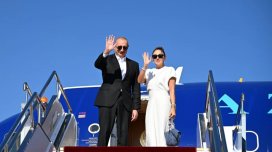 Prezidentin Qırğızıstana səfəri başa çatdı - FOTOLAR