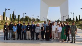 Türkiyənin media nümayəndələri Xankəndiyə səfər edib - FOTOLAR