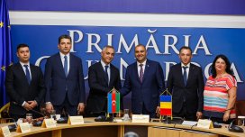 Xankəndi, Ağdərə və Xocalı ilə Kluj-Napoka arasında əməkdaşlıq müzakirə olunub- FOTOLAR