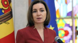 Maya Sandu: Bəzi dronlar Moldovanın hava məkanına qəsdən daxil olur