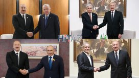 Bişkek sammiti - Prezident mühüm görüşlər keçirir