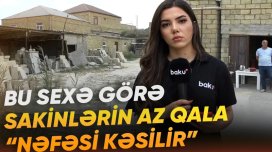 Xırdalanda sakinlərin narazılığına səbəb olan daş sexi: "Evlərimiz toz içində qalır" - VİDEO