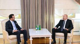 Prezident Müsəlman Ağsaqqalları Şurasının baş katibini qəbul etdi - FOTO