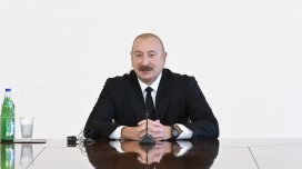 İlham Əliyev: Ermənistanla Azərbaycan arasında sülh prosesi əminəm ki, uzunmüddətli olacaq