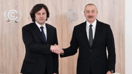 İlham Əliyev ad günü münasibətilə İrakli Kobaxidzeyə zəng etdi