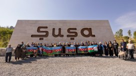 "AzerGold" QSC şəhid ailələrinin Şuşaya səfərini təşkil etdi - FOTO