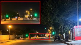 
Paytaxtın iki böyük qəsəbəsini birləşdirən yol bağlandı - VİDEO