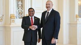 İlham Əliyev Vicita Heratı qəbul etdi