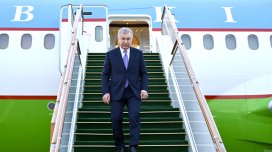 Mirziyoyev də Bakıdadır