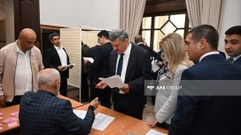 Azərbaycan jurnalistlərinin IX qurultayı keçirilir - FOTOLAR