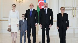 Prezident Gürcüstanın yeni səfirini qəbul etdi - FOTO
