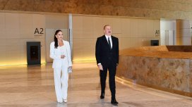 Prezident və birinci xanım dünya çempionatının və festivalının açılış mərasimini izlədi -YENİLƏNİB