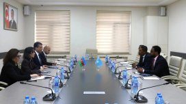 Azərbaycan və Somali media sahəsində əməkdaşlıq imkanlarını müzakirə edib - FOTOLAR