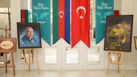 &ldquo;Çanaqqaladan Bakıya - Ortaq mədəniyyət&rdquo; sərgisinin açılışı olub - FOTOLAR