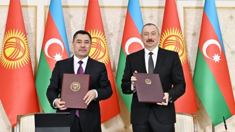 Azərbaycan-Qırğızıstan sənədləri imzalandı