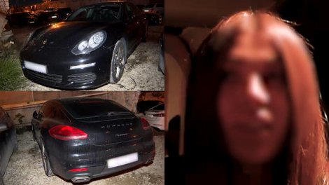 Bakıda “Porsche”ni sərxoş vəziyyətdə sürən qadın həbs edildi - VİDEO