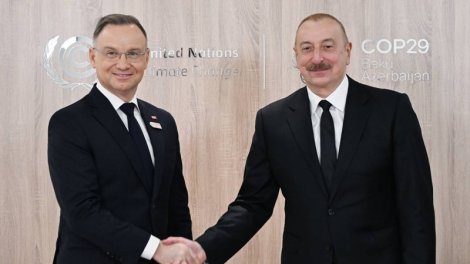 İlham Əliyev Polşa Prezidentini təbrik etdi