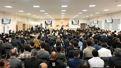 Məhkəmədə Kəlbəcərin Ermənistan tərəfindən işğal olunmasını əks etdirən videomaterial nümayiş etdirildi