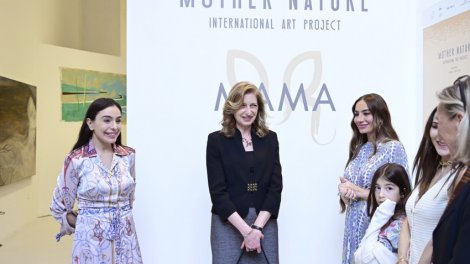 MAMA “Ana təbiət” sərgisinin Romada təqdimatı olub - FOTO