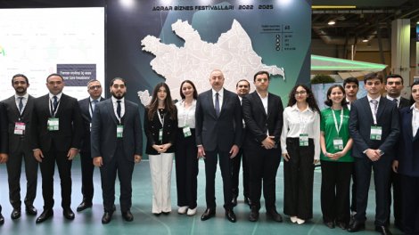 Prezident "InterFood Azerbaijan" və "Caspian Agro" sərgiləri ilə tanış oldu - YENİLƏNİB