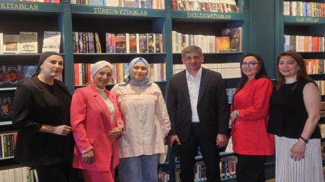 Müşfiq Abbasovla görüş keçirildi - FOTO