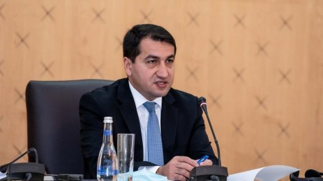 Hikmət Hacıyev Ağdam dəmiryolu stansiyası ilə bağlı paylaşım