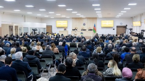Vətən müharibəsi zamanı işğal olunmuş ərazilərindəki məktəbdə hərbi müşavirə keçirilməsinə dair sübut tədqiq edildi
