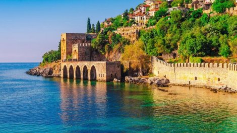 Tarixi gizlinləri özündə yaşadan Alanya - FOTO