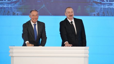 Mingəçevirdə "8 Noyabr" Elektrik Stansiyasının açılış mərasimi keçirildi - YENİLƏNİB