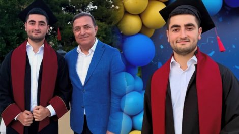 Mənsum İbrahimovun oğlu məzun oldu - FOTO
