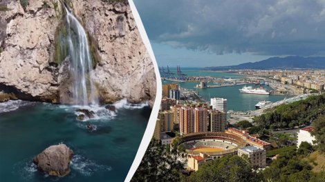 İspaniyada turistləri heyrətə salan möhtəşəm şəlaləsi olan şəhər
