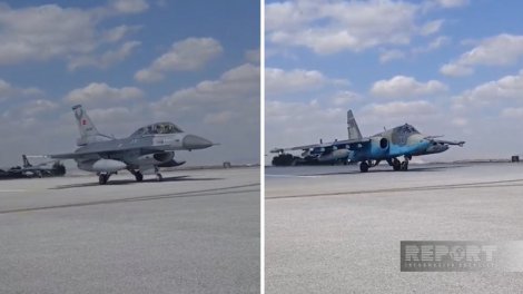 Azərbaycan qırıcıları Konyada fil yürüşündə iştirak etdi
