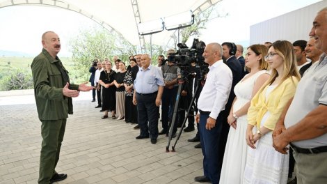 İlham Əliyev: Daha heç kim bizi bu yerlərdən çıxara bilməz