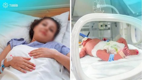 Metroda dünyaya gələn uşaq və ananın fotosu