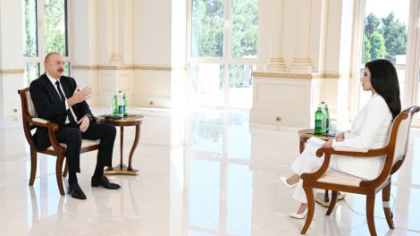 Prezident "Əl-Ərəbiyyə" telekanalına müsahibə verdi - TAM MƏTN
