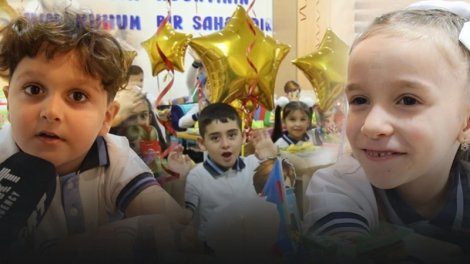 Bilik günü: 288 nömrəli məktəbdə "birinci"lərin duyğuları - VİDEO