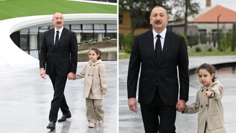 Prezidentin əlindən tutduğu Nilay kimdir? - FOTO