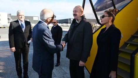 Prezident və birinci xanım Danimarkaya səfərə getdi