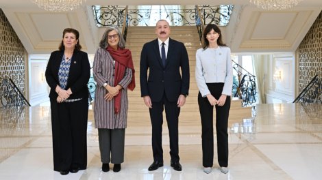 Prezident BMT-nin Məskunlaşma Proqramının icraçı direktorunu qəbul etdi - FOTO