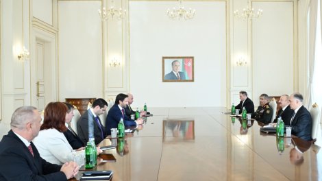 Prezident Slovakiyadan olan nümayəndə heyətini qəbul etdi - FOTO