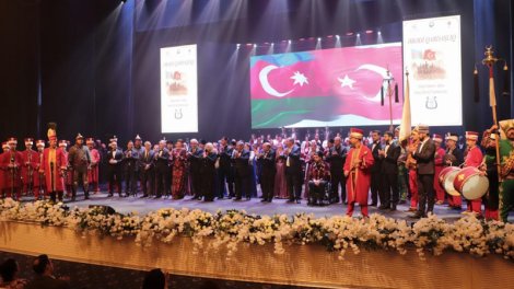 Gəncə Dövlət Filarmoniyasında "Əbədi Qardaşlıq" adlı möhtəşəm konsert keçirildi - FOTO
