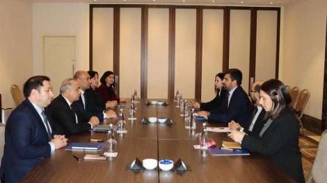 Azərbaycan və Ermənistan parlament nümayəndə heyətləri arasında görüş oldu